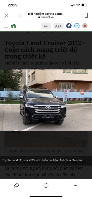 Toyota – Mẫu Giao Diện Wordopress